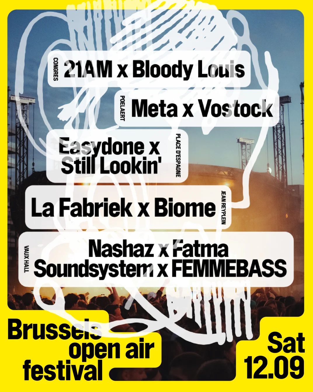 Brussels Open Air Festival 2026: back for its third edition
